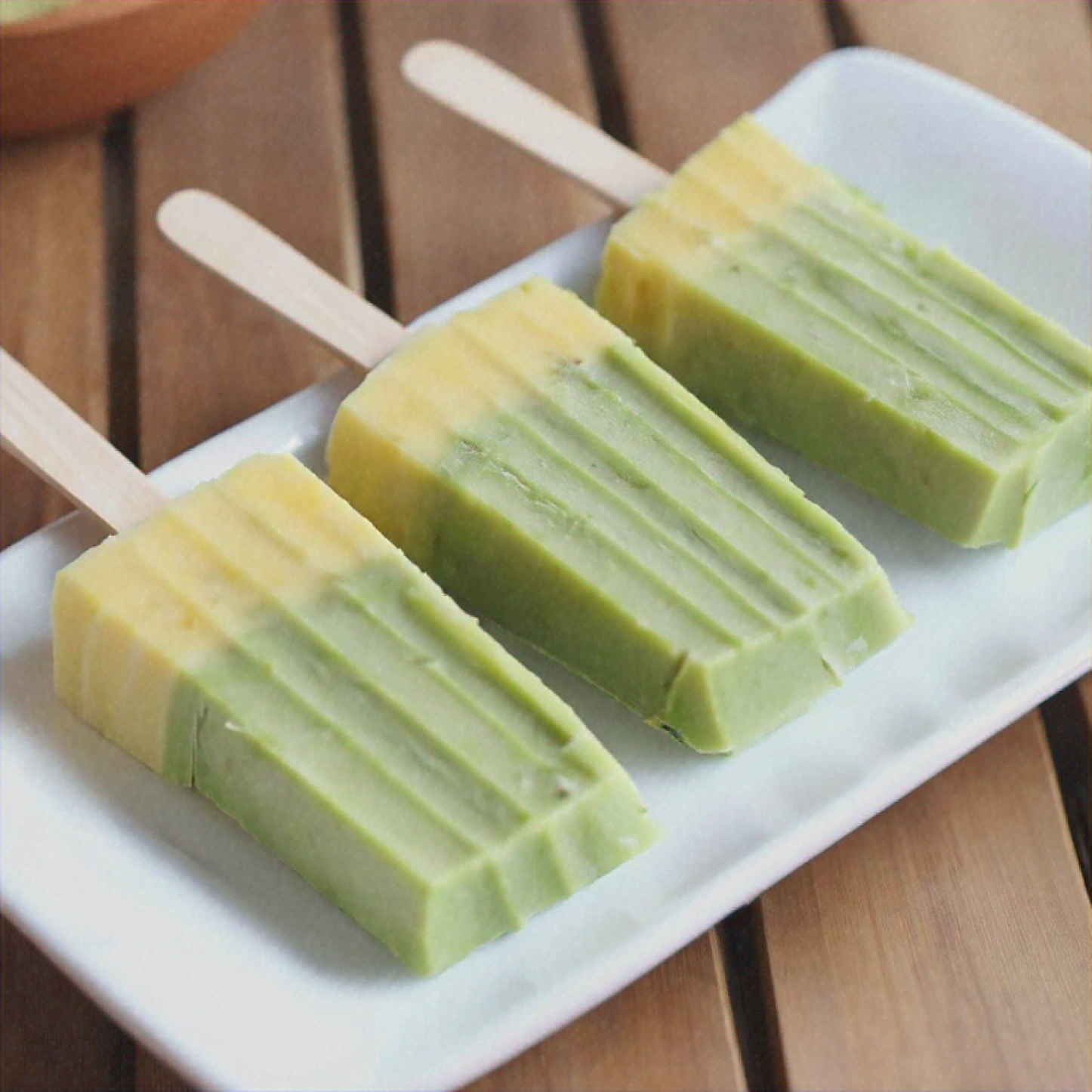 Receta Paletas de aguacate