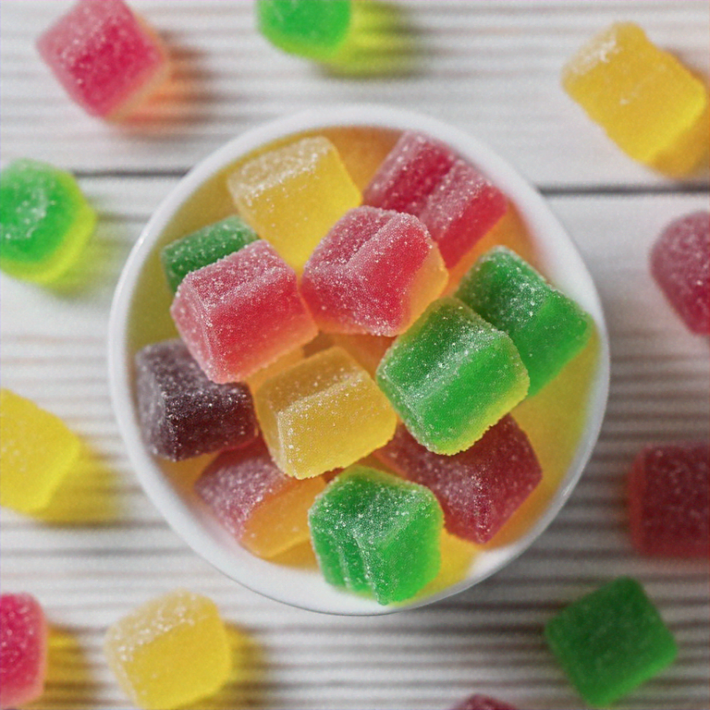 Receta Gomitas de azúcar